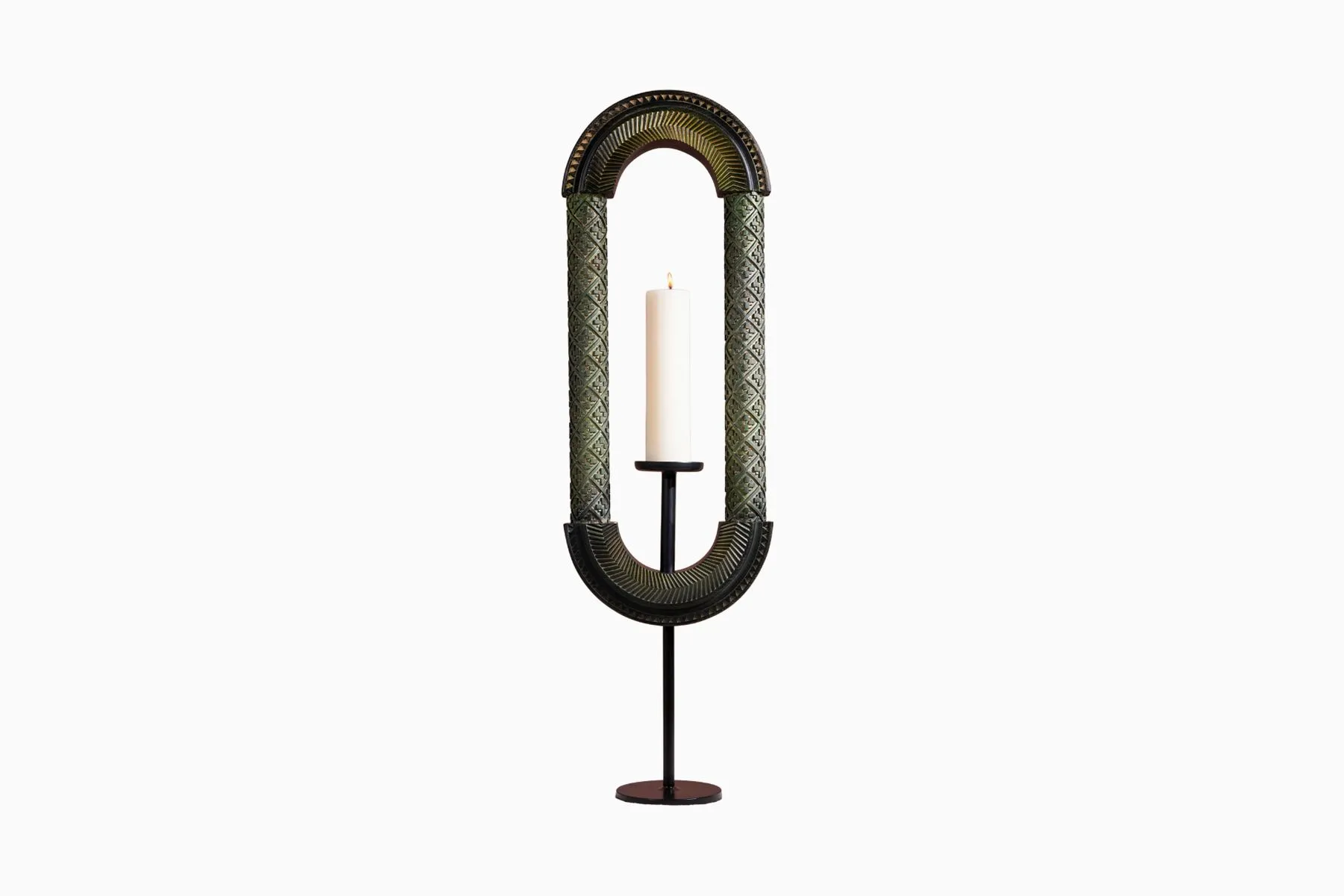 Deep Dawarika Candle Pillar | The Lune Living | The House of Things