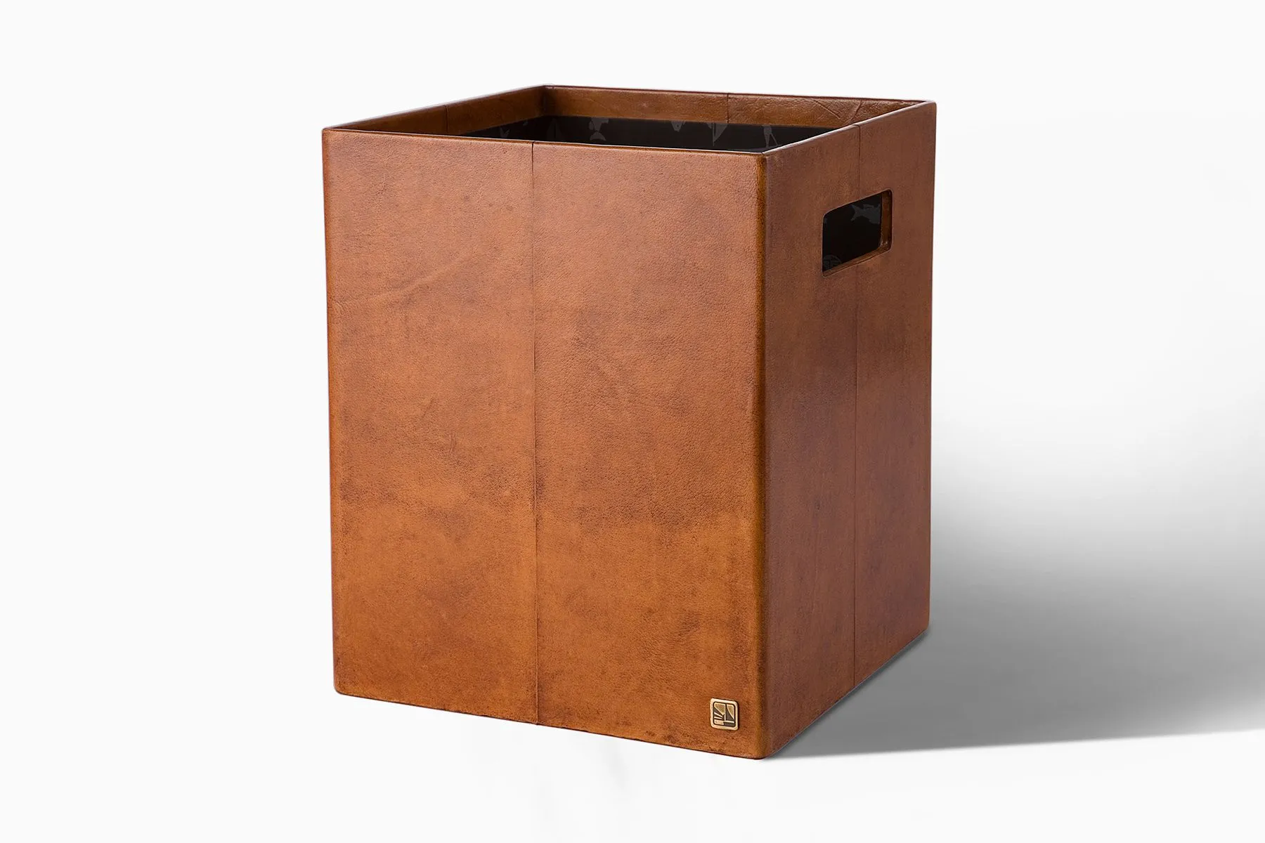 Leather Waste Bin | Portside Cafe | The House Of Things