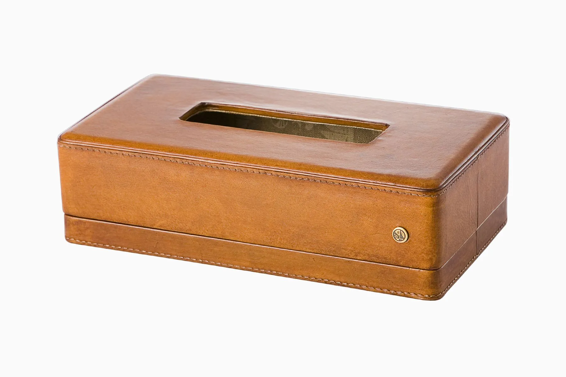 Leather Tissue Box Holder | Portside Cafe | The House Of Things