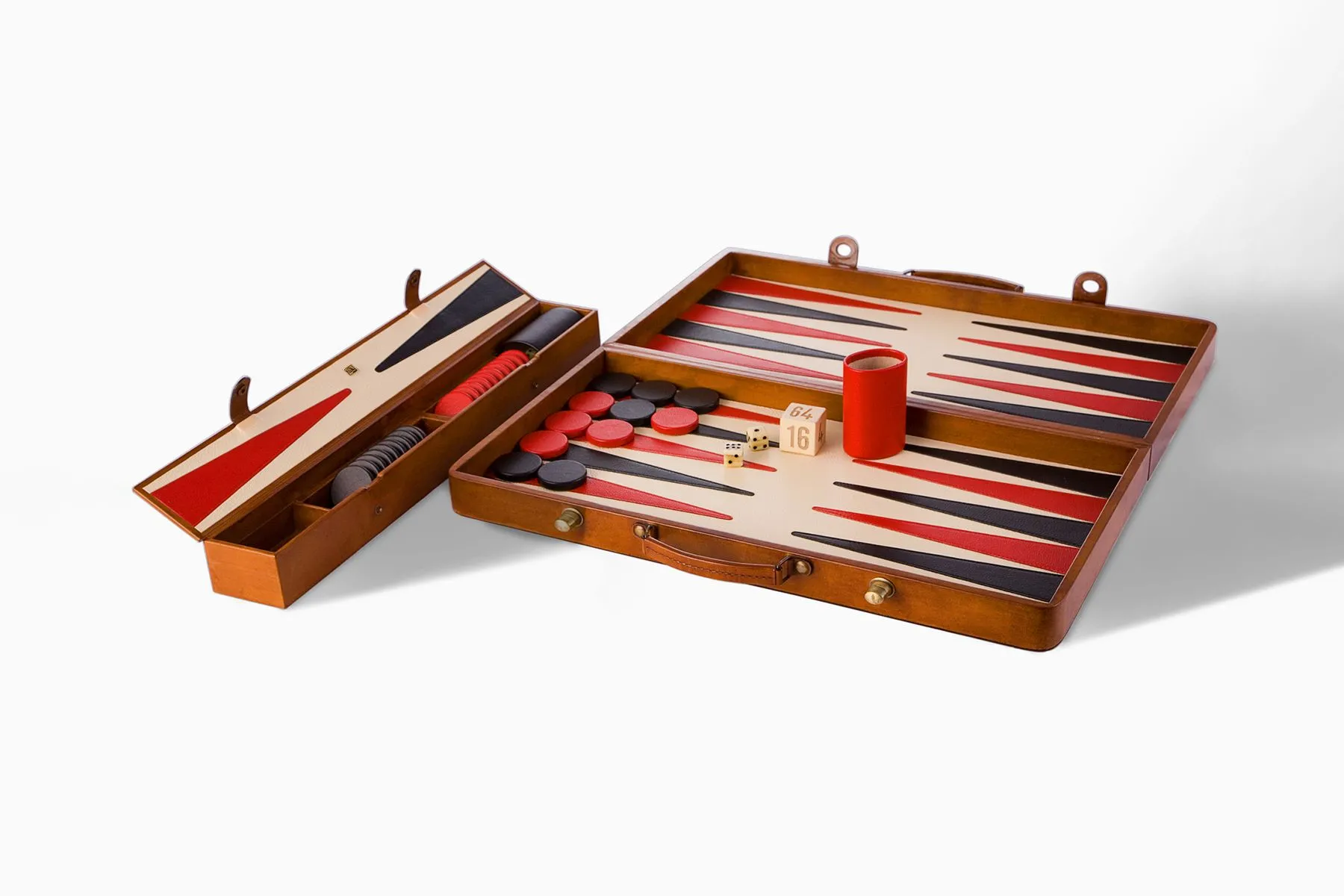 Leather Backgammon Set | Portside Cafe | The House Of Things