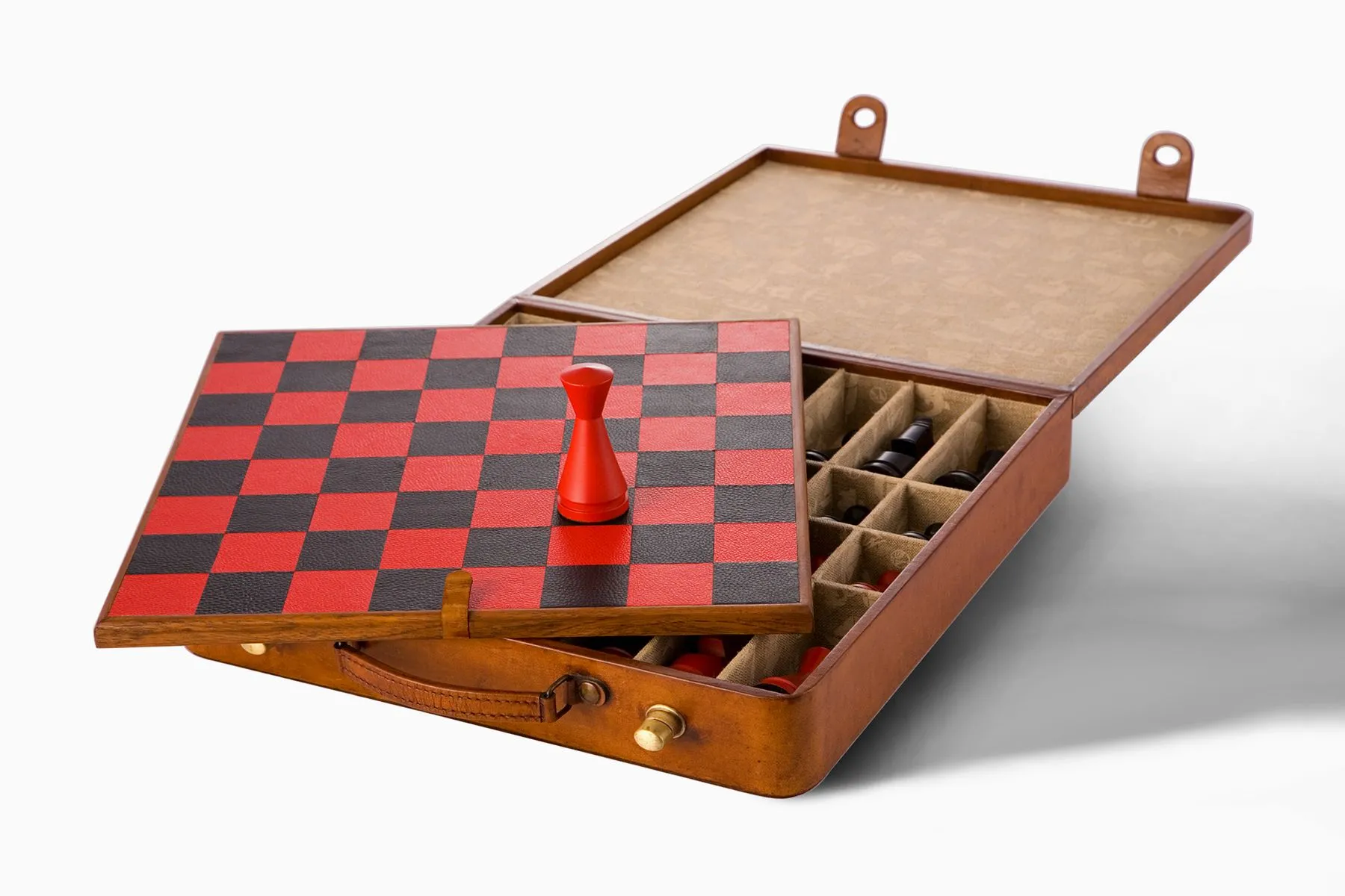 Leather Chess Set - Tan | Portside Cafe | The House Of Things
