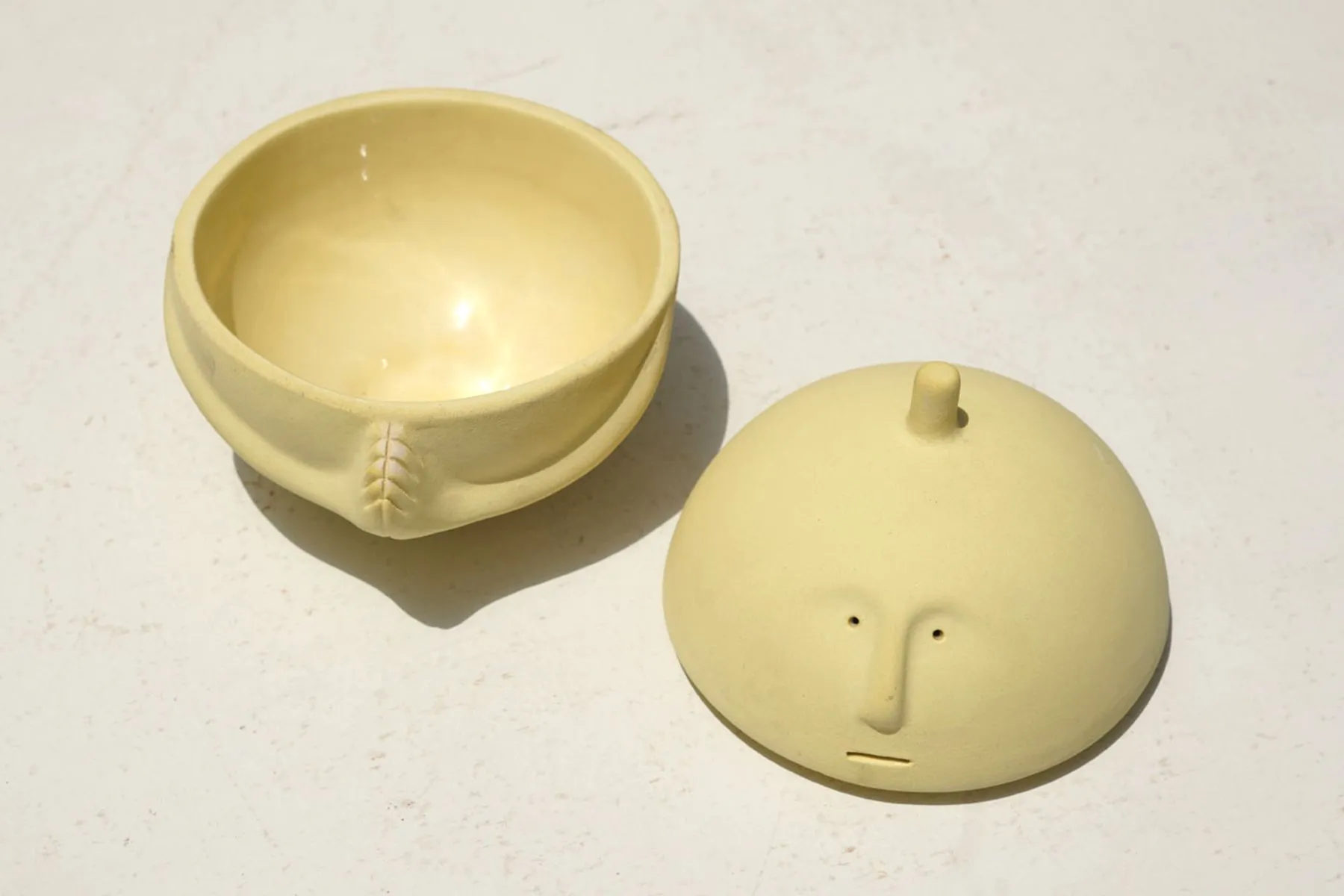 Gratitude Server Head Bowl | Claymen Studio | The House Of Things