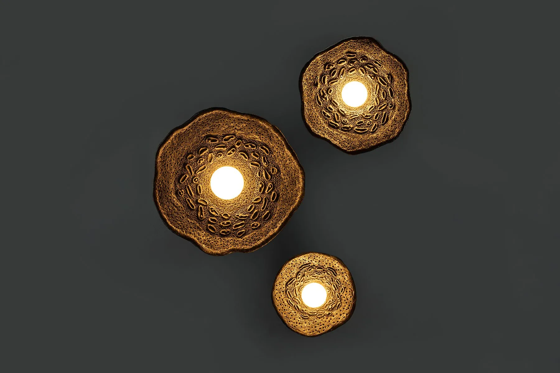 Aakasa Samuha Wall Lights - Set of 3| Shailesh Rajput Studio | The House Of Things