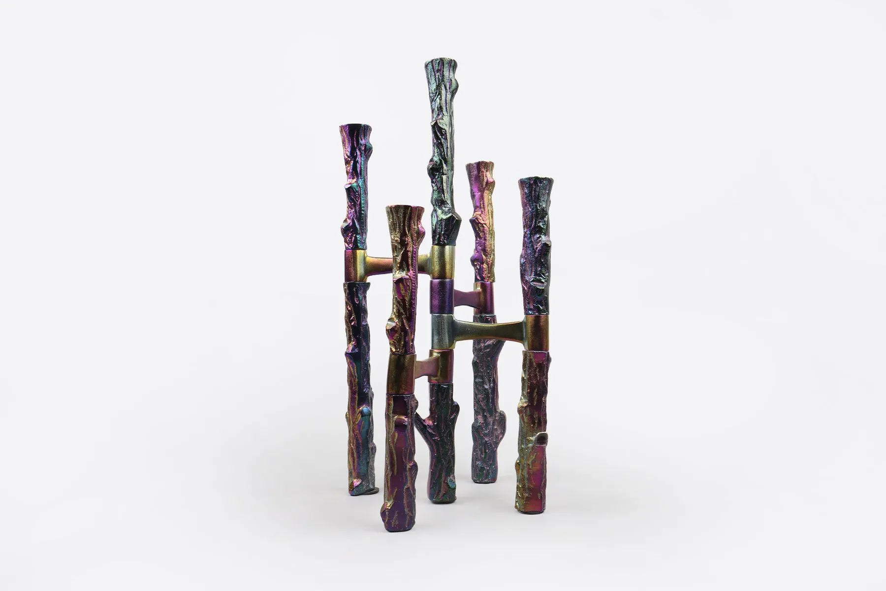 Mexican Iridescent Candle Stand | Sokka Tableware | The House of Things