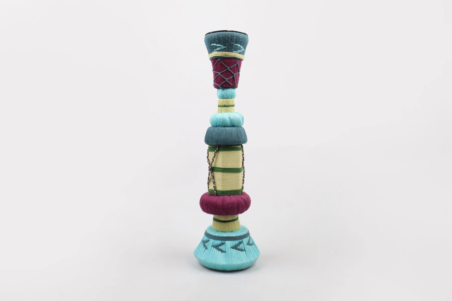 Mexican Threadwork Single Candle Stand I | Sokka Tableware | The House of Things