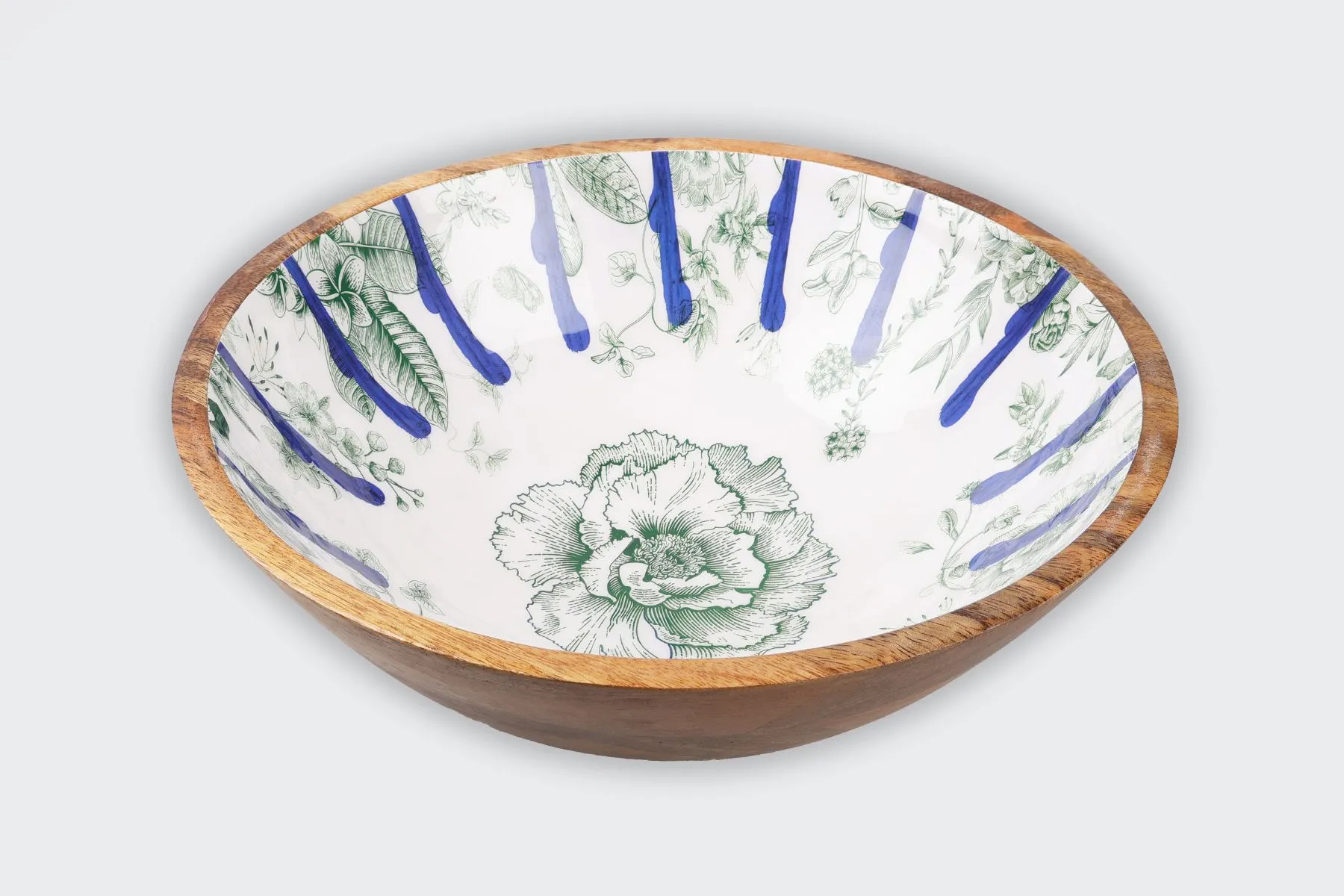 Jardin Solid Wood Salad Bowl | Sokka Tableware | The House of Things