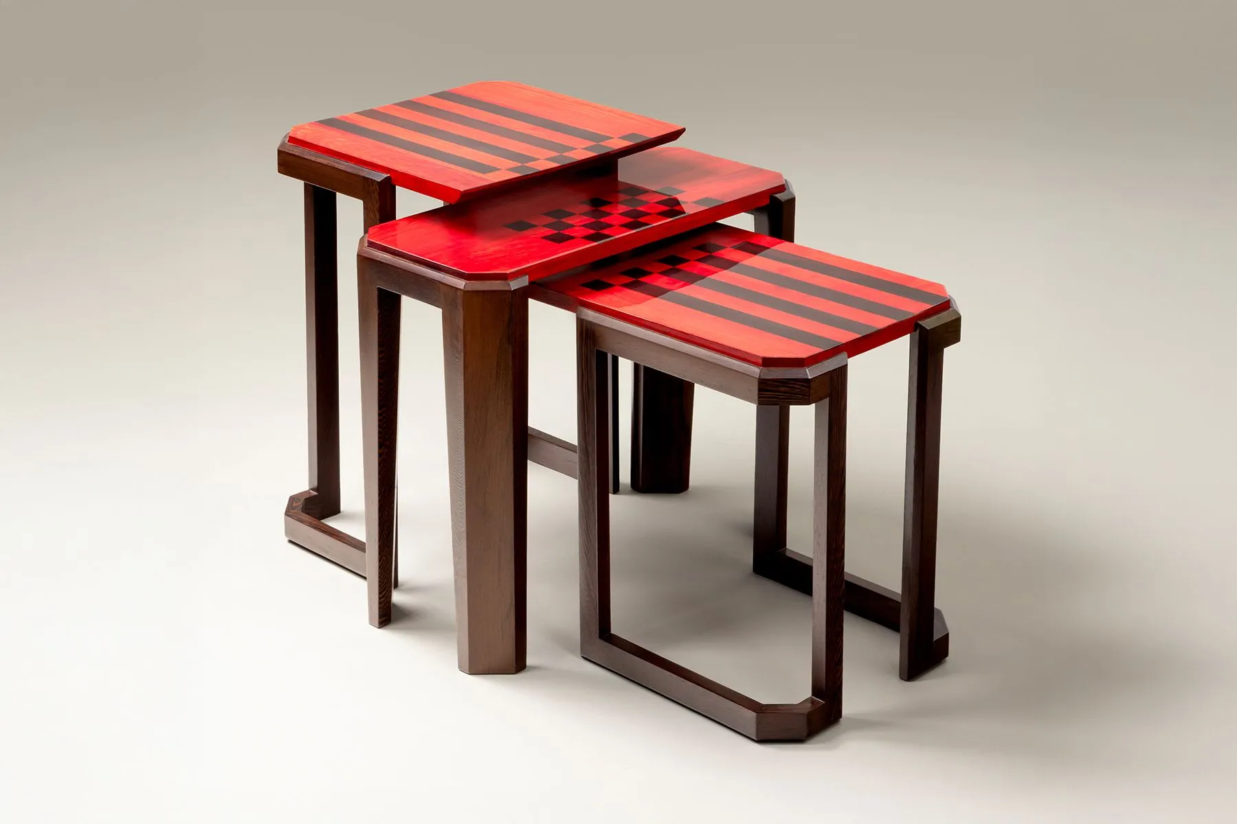 Checkmate Nesting Tables - Set of 3 | Home Of Chirmi | The House Of Things
