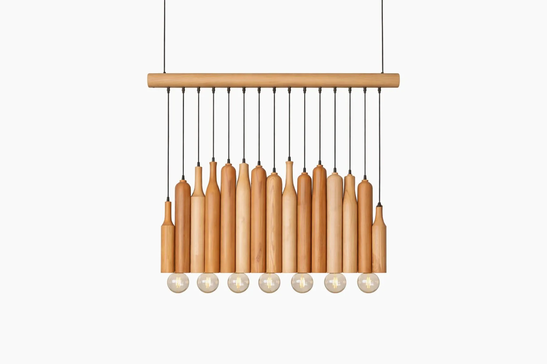 Sinuous Hanging Light I - Set of 15 | Vivaarta Design | The House of Things
