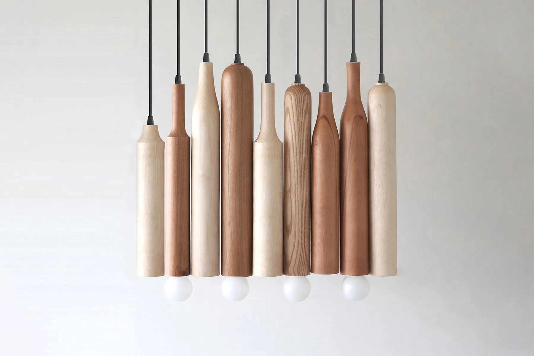 Sinuous Hanging Light II - Set of 9 | Vivaarta Design | The House of Things