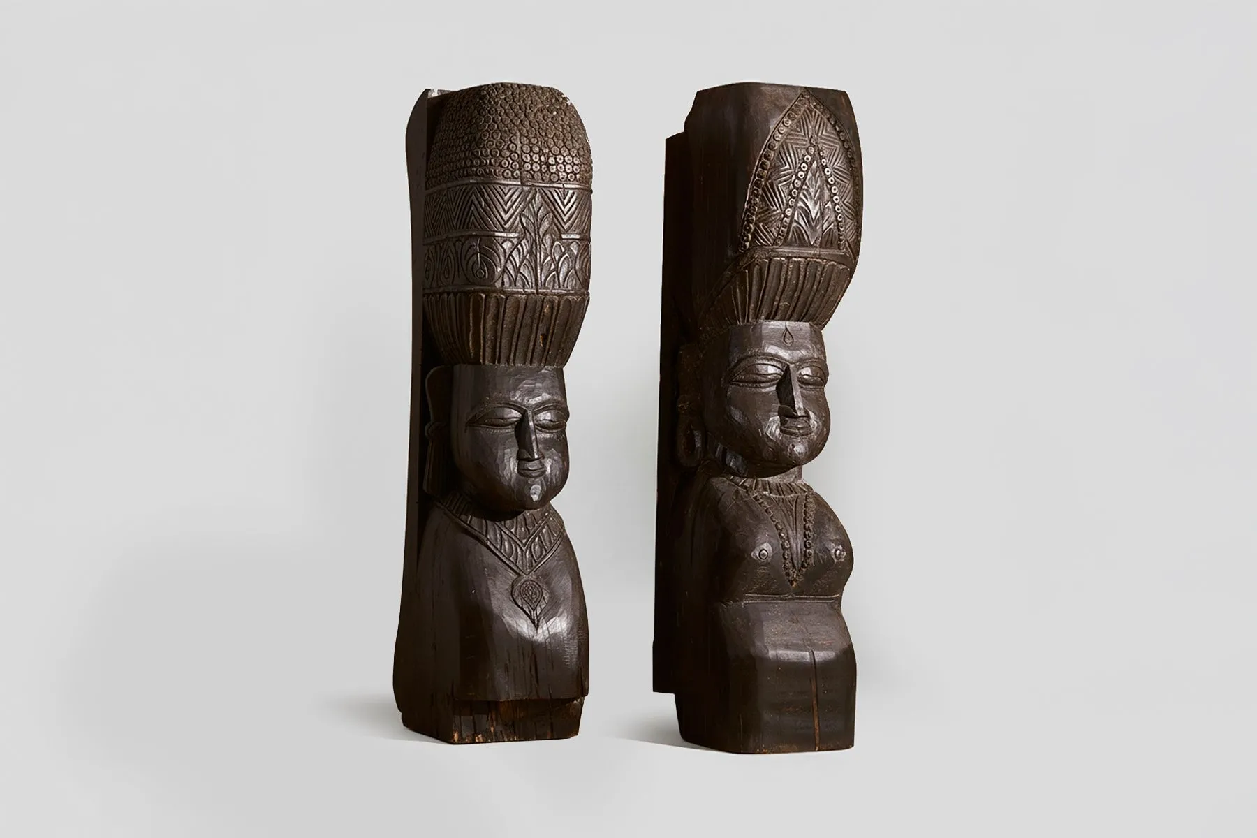 Naga Guardian Sculptures - Set of 2|Object Theory| The House Of Things
