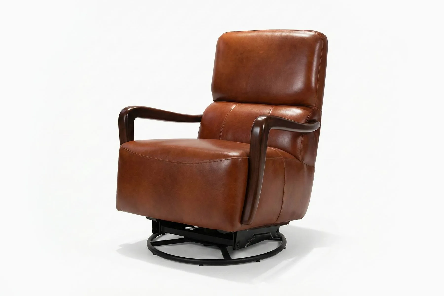 Chancellor Leather Swivel Chair | Three Sixty | The House of Things