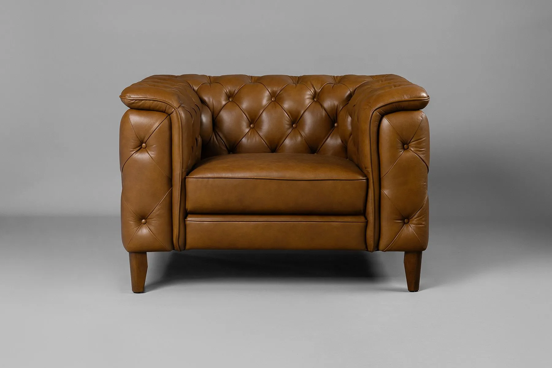 Exeter Chesterfield Sofa Brown | Three Sixty | The House of Things