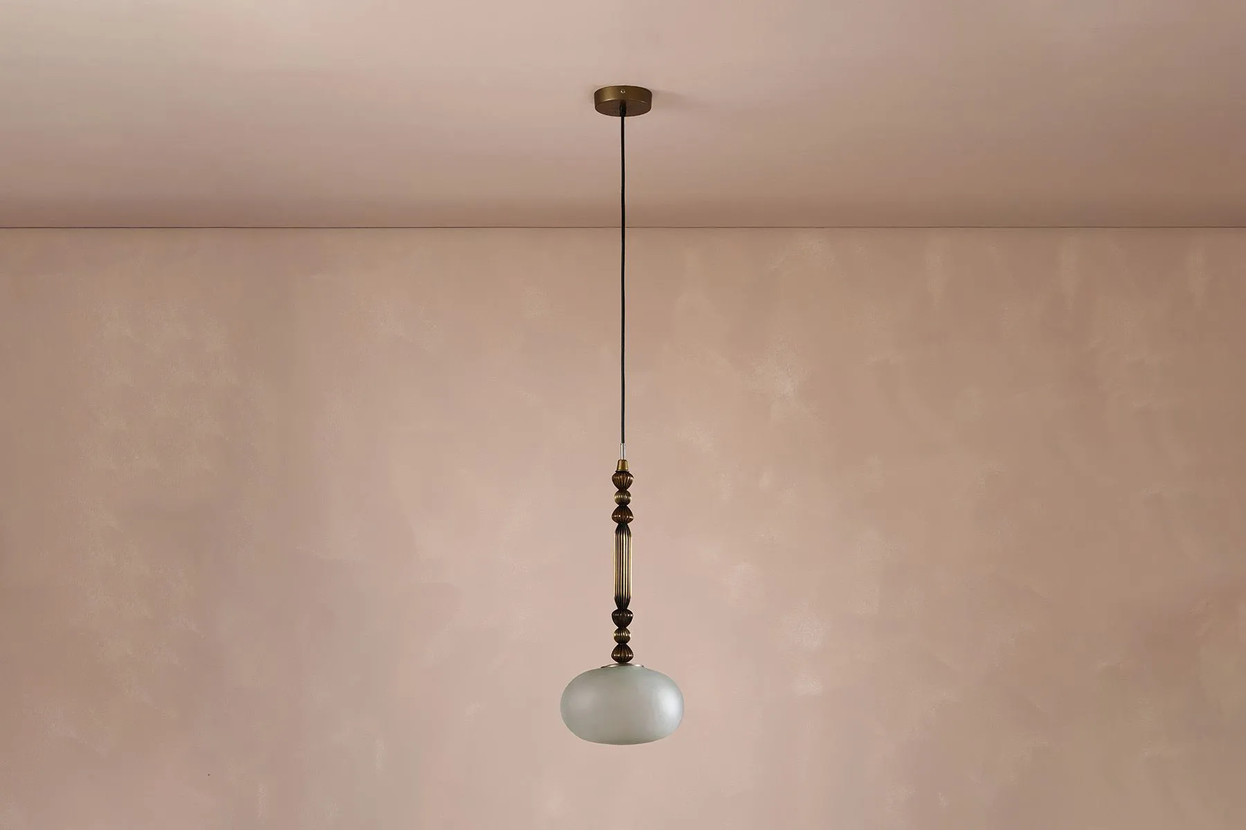 Reverie Single Hanging Lamp| Yaahvi By Nikita Bansal | The House Of Things