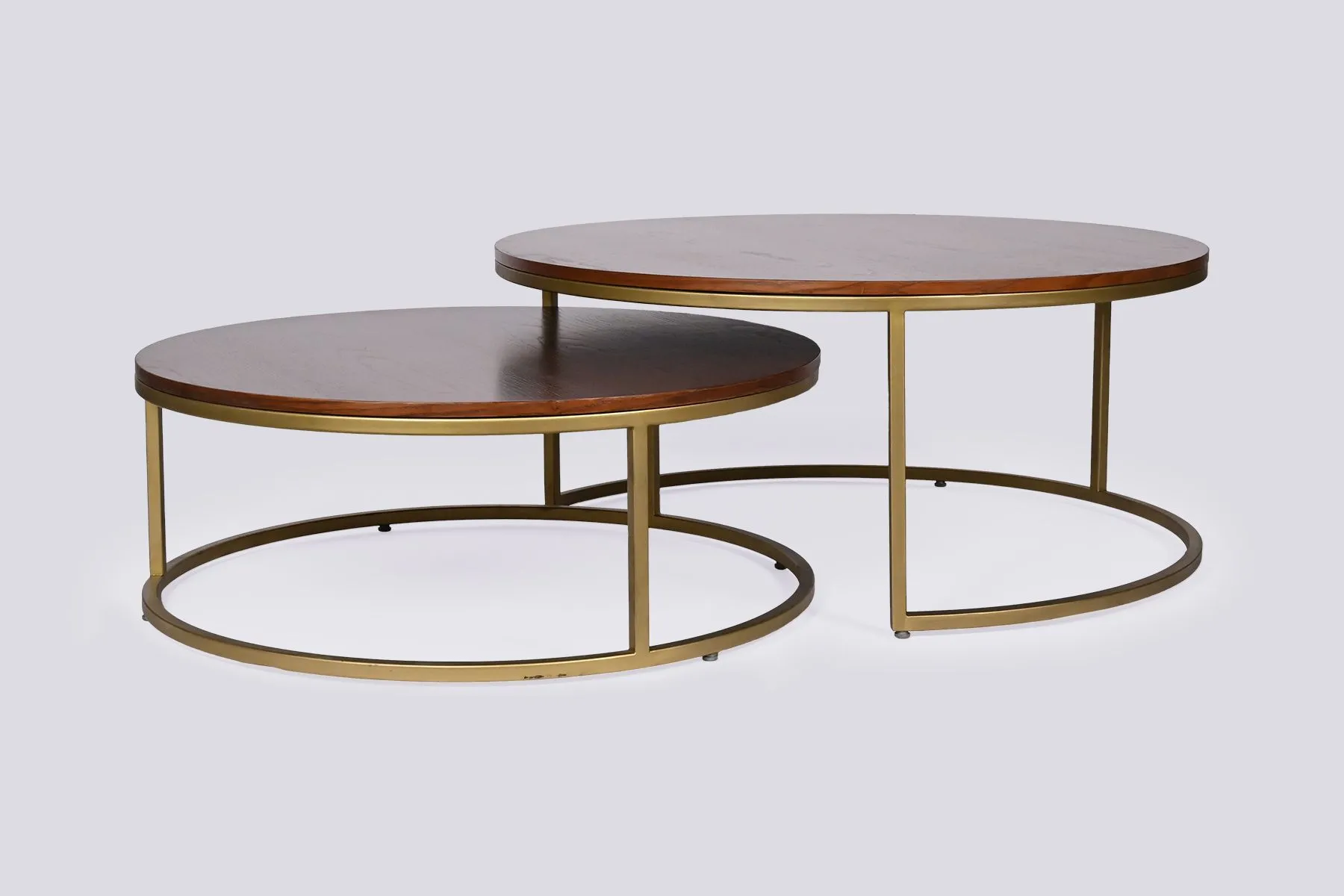 Brook Round Nesting Tables - Set of 2 | The Edit |The House Of Things