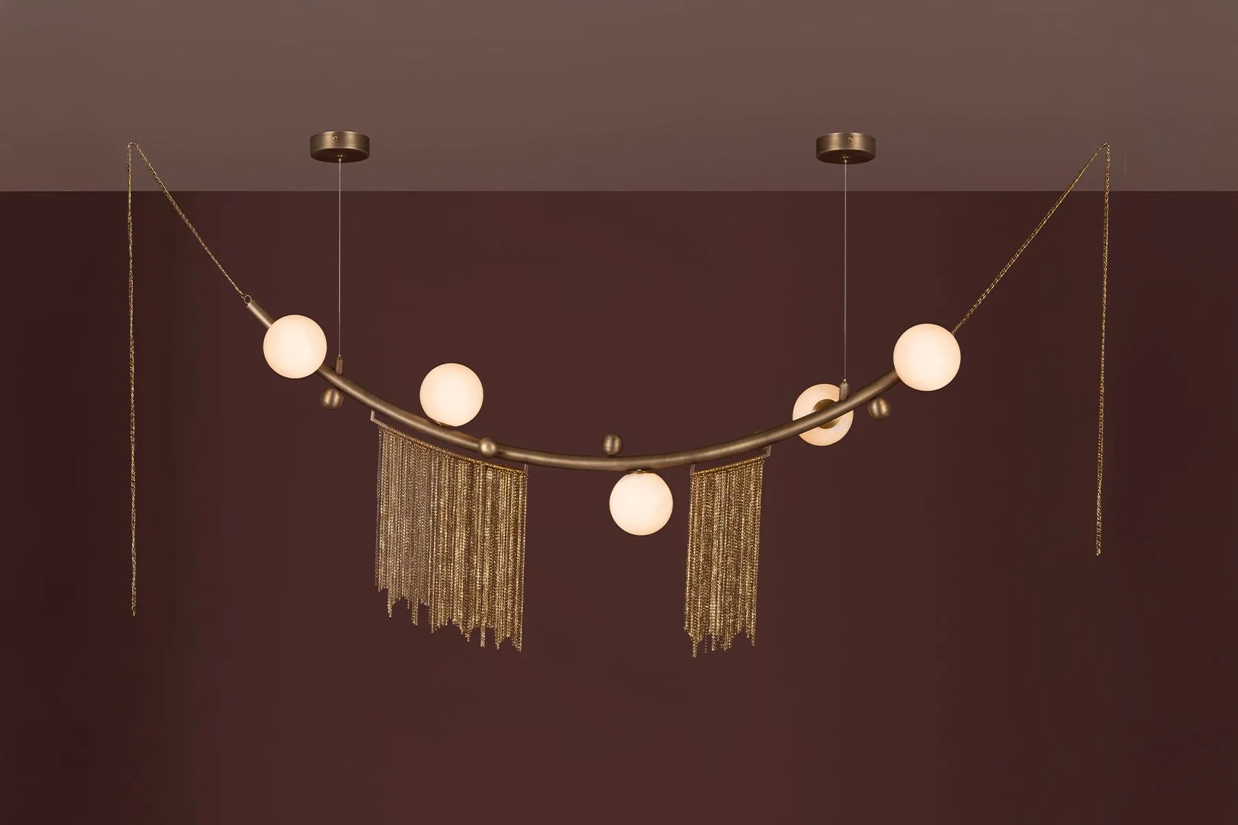 Linear Shooting Star Chandelier| One O One Studios | The House Of Things
