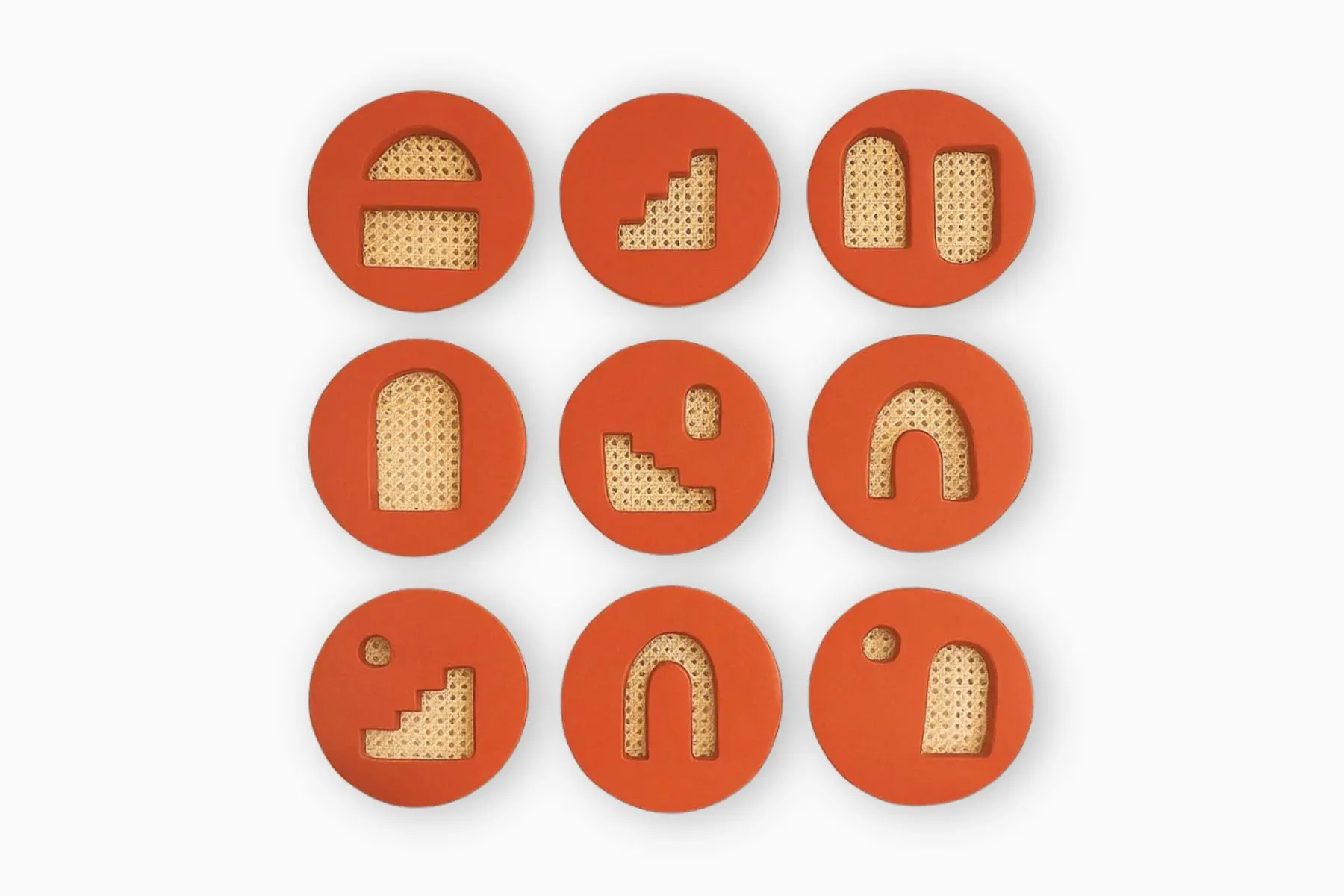 Plates of Earth II Terracotta Wall Art  | Qibo Art Gallery | The House Of Things