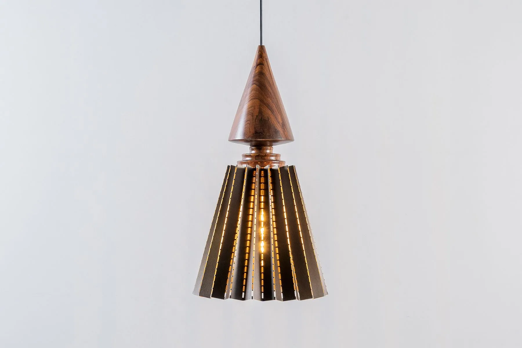 Timber Cone Pendant Light | Ori Folded Dreams | The House of Things