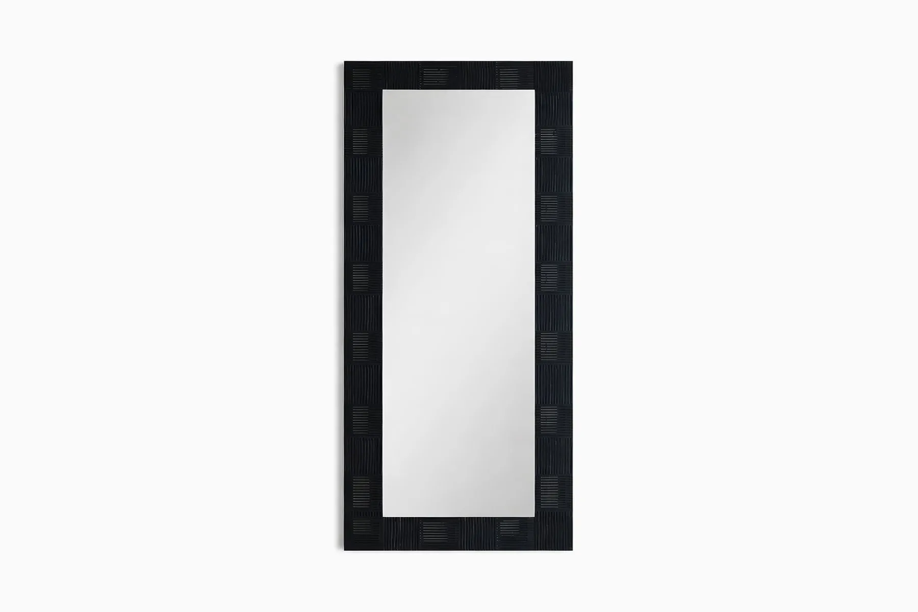 Slat Mirror Rectangle Long| Rhizome | The House Of Things