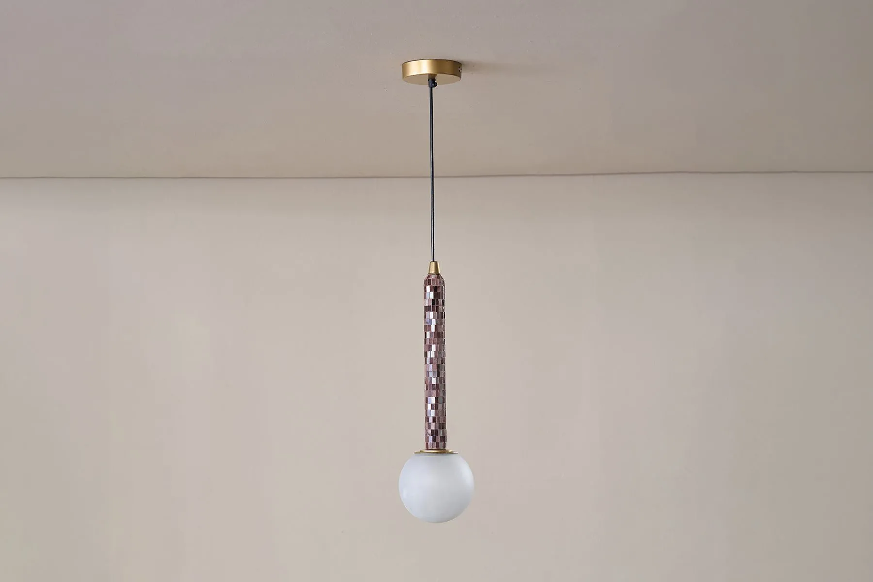 Reva Single Hanging Lamp | Yaahvi By Nikita Bansal | The House of Things
