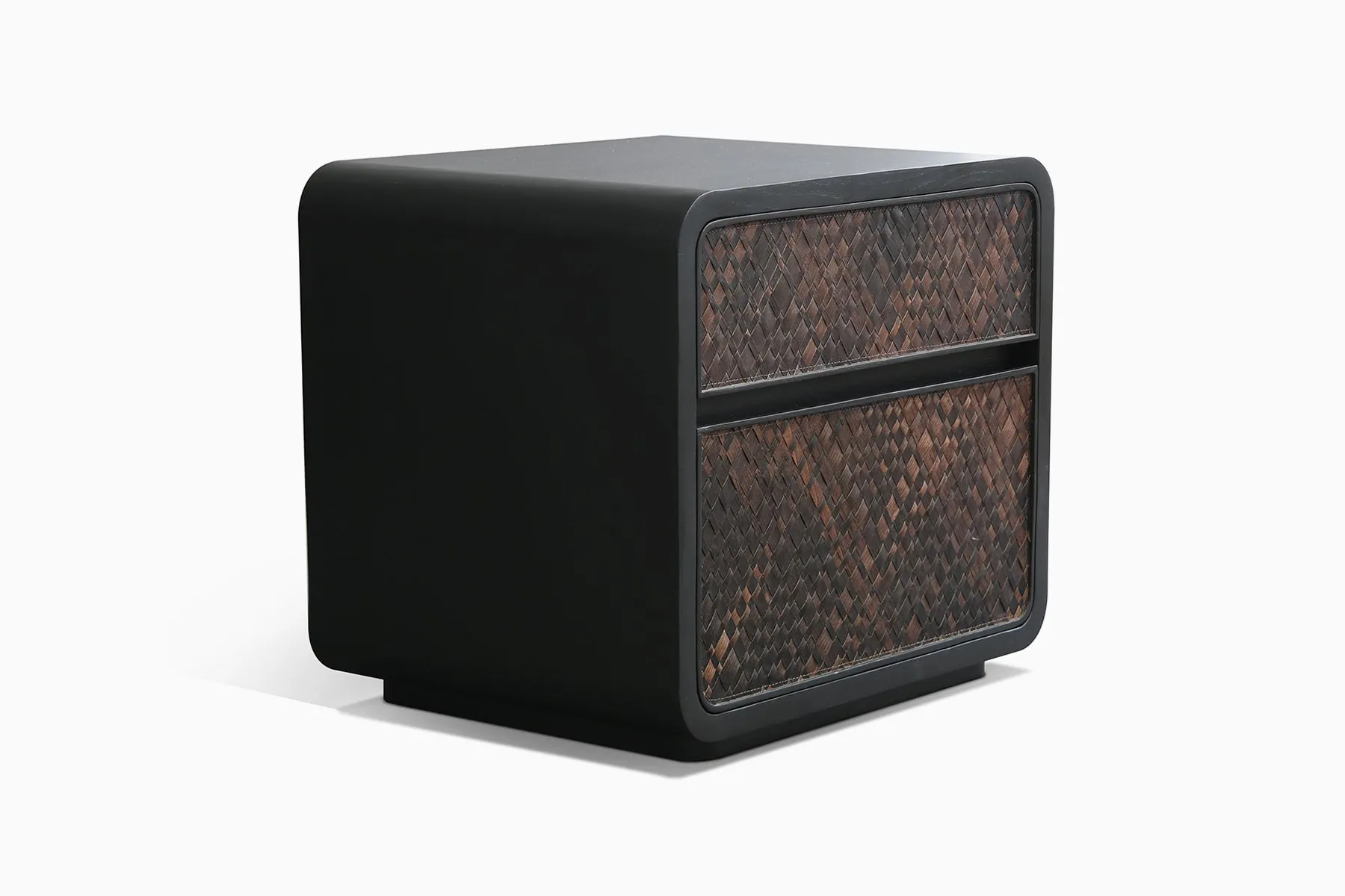 Okie Okie Veneer Weave Bedside Table | PortsideCafé | The House of Things