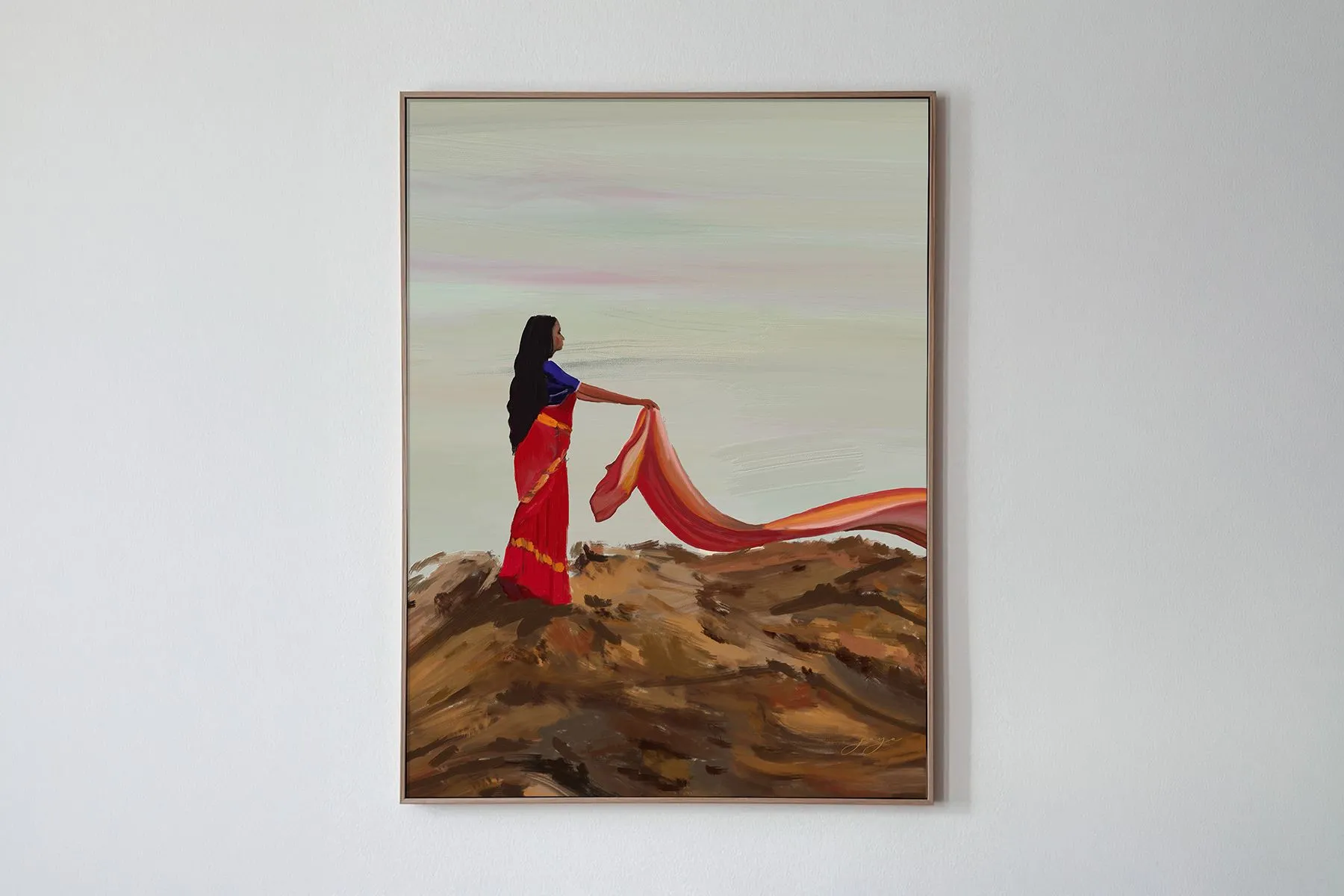 Anchal Art Print | Jaya Charan | The House of Things