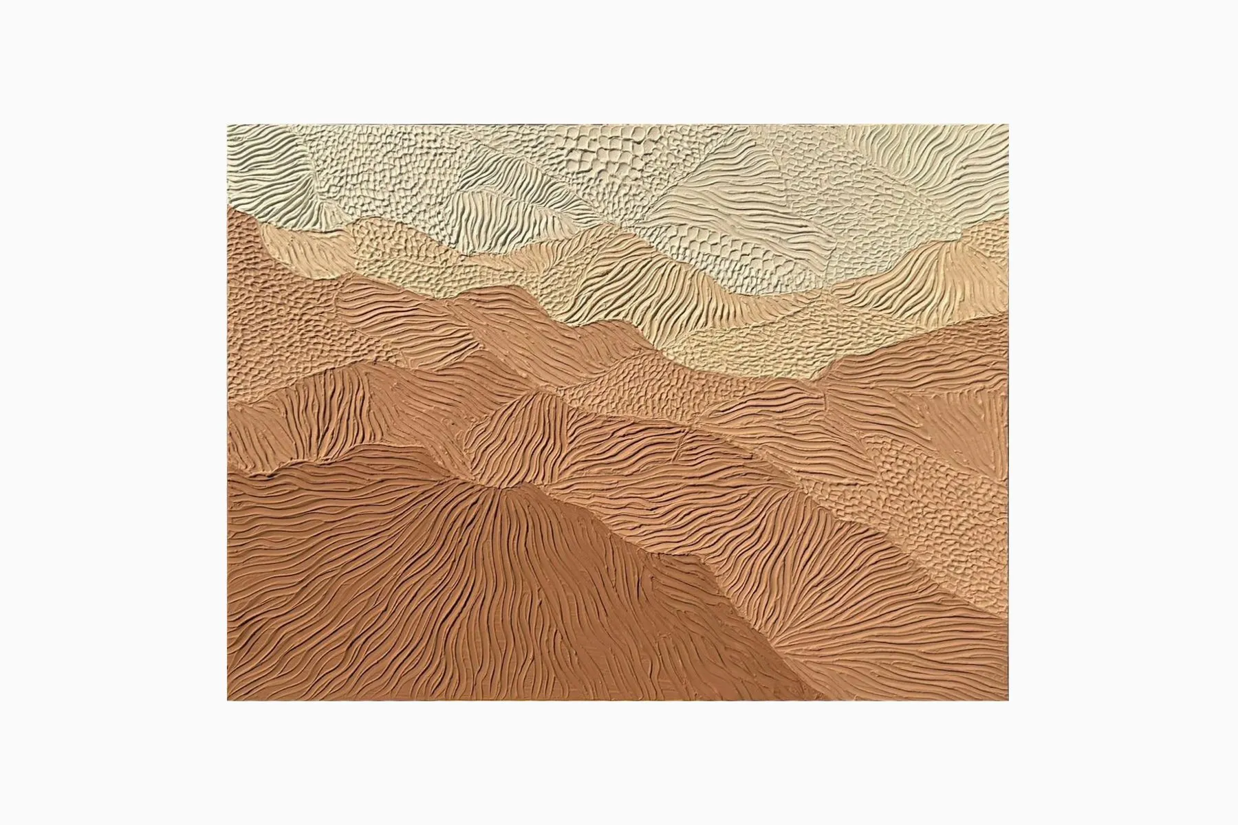 Layered Landscape Abstract Wall Art| Qibo Art Gallery | The House Of Things