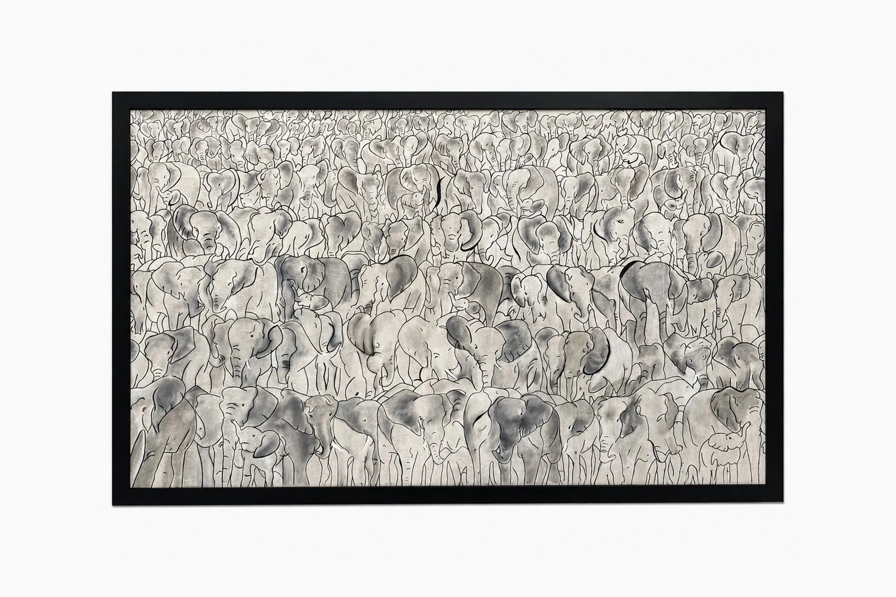 Whispers of the Herd Artwork| Qibo Art Gallery | The House Of Things