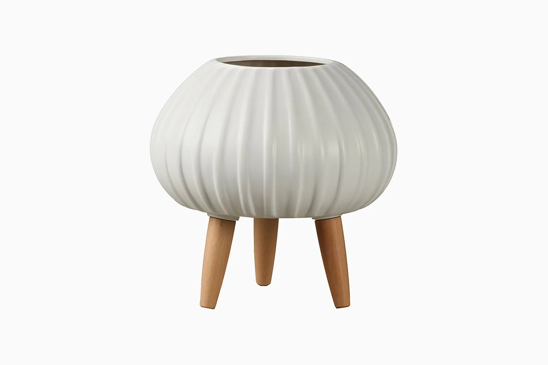 Ceramic Bulbous Planter | Abaca | The House of Things