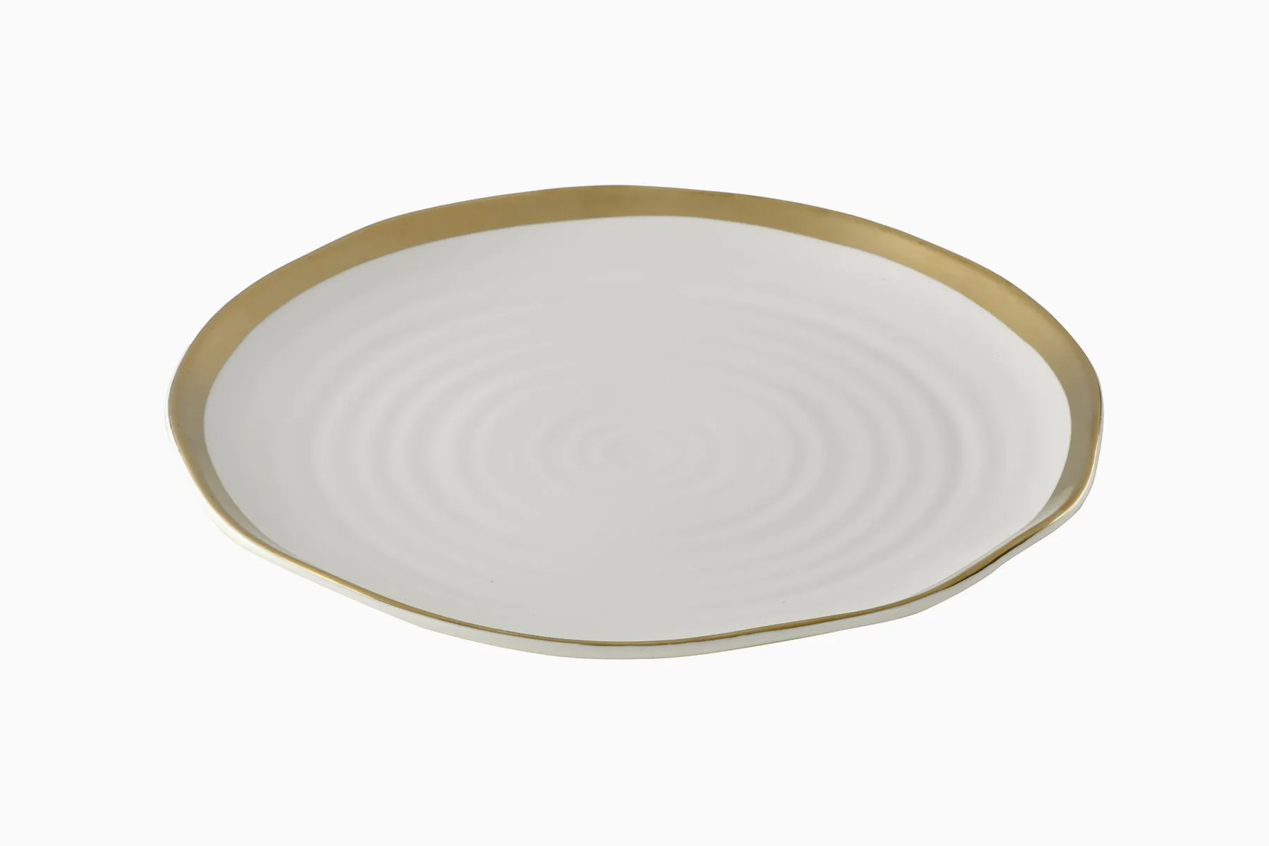 Shallow Round Plate | Abaca | The House of Things