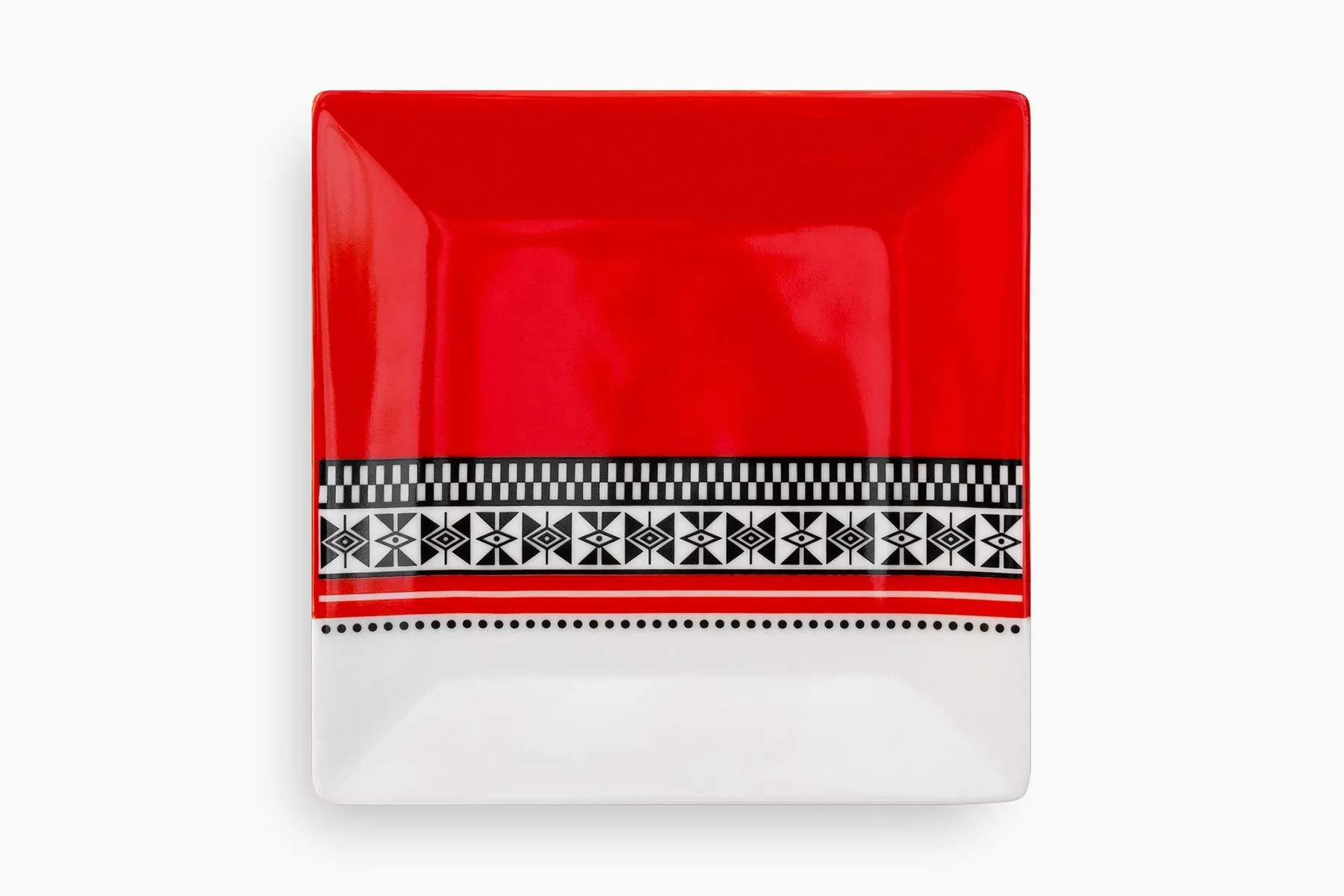Threads of the Nilgiris Appetizer Plates - Set of 6 | Nishita Fine Tableware | The House of Things