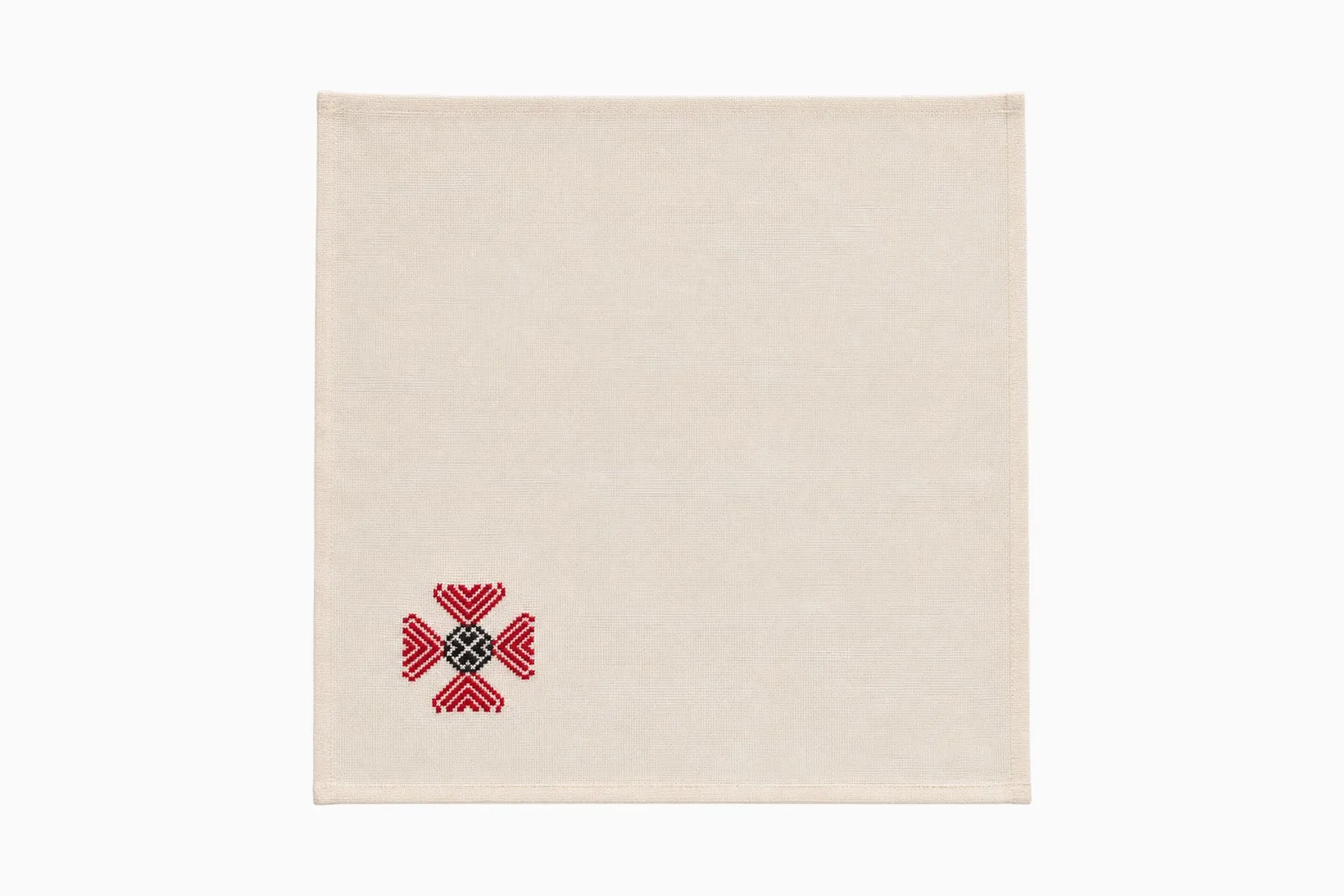 Threads of the Nilgiris Hand-Embroidered Table Napkins - Set of 6 | Nishita Fine Tableware | The House of Things