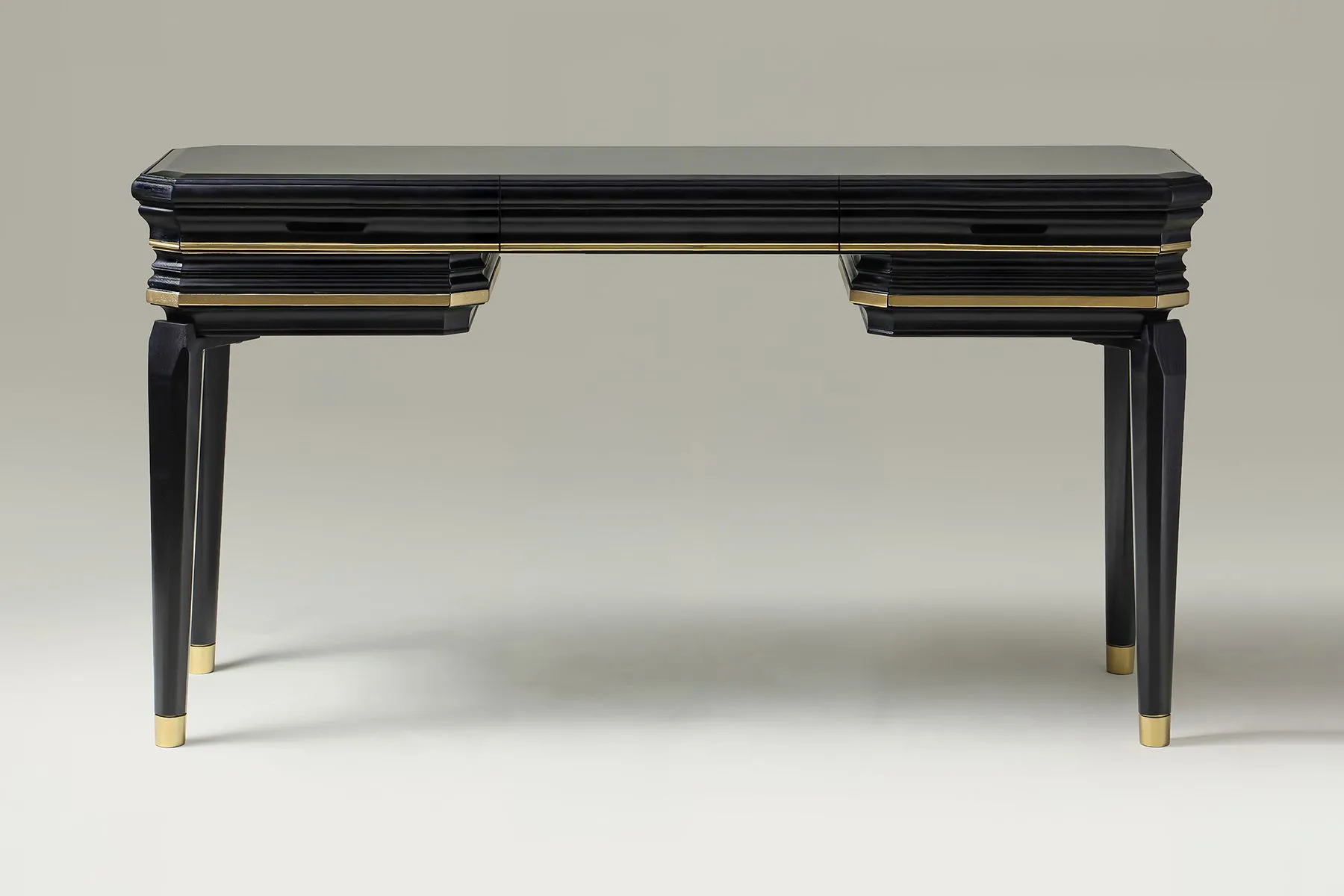 Golden Bureau Desk | Home Of Chirmi | The House of Things