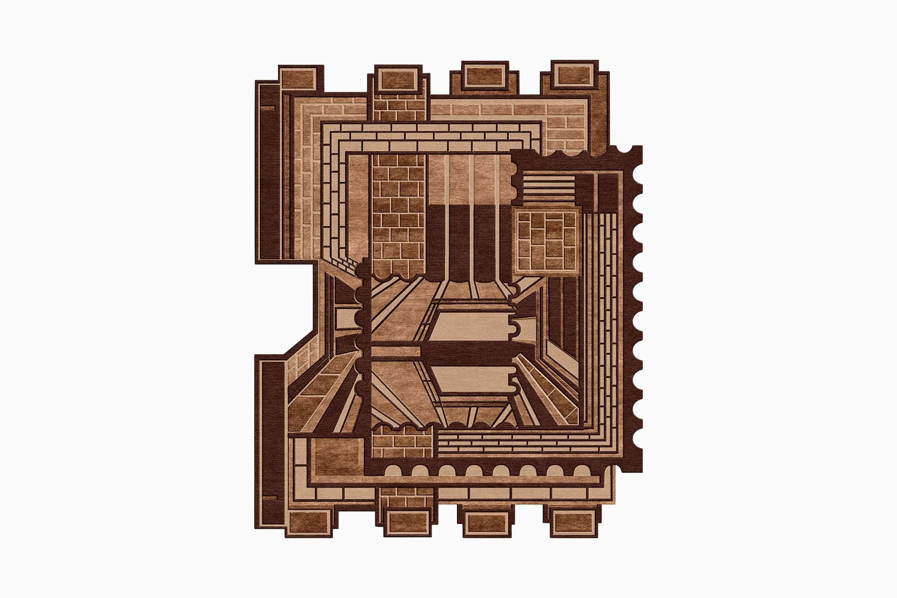 Terracotta Field Rug | House of Knots | The House of Things
