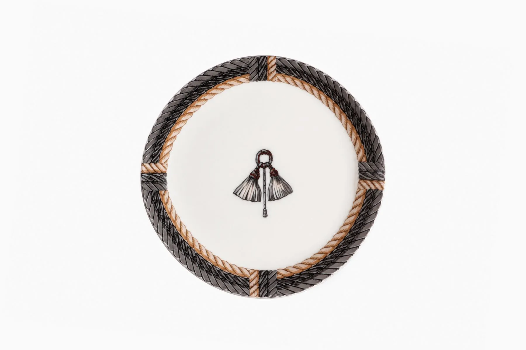 Cordage Mini Appetizer Plate - Tassel | Sokka Tableware | The House of Things