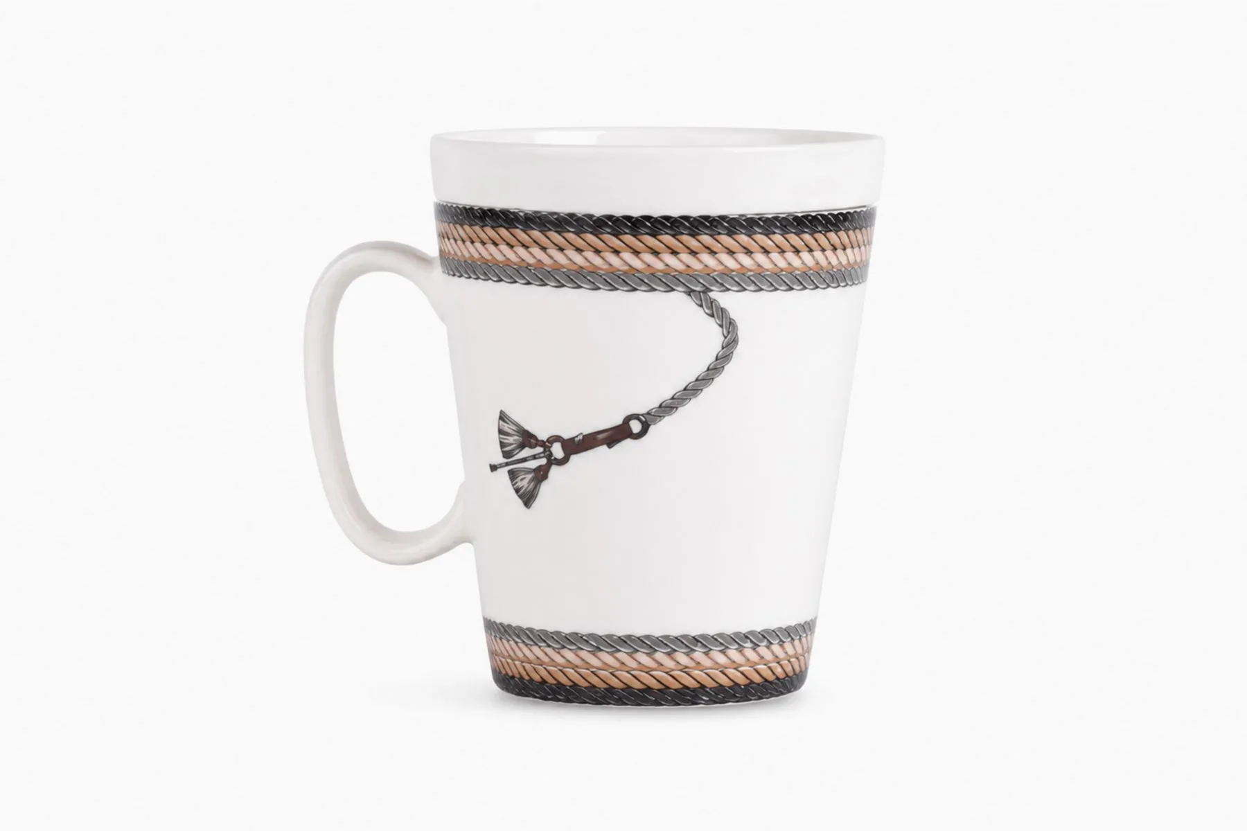 Cordage Coffee Mug With Lid - Tassel | Sokka Tableware | The House of Things
