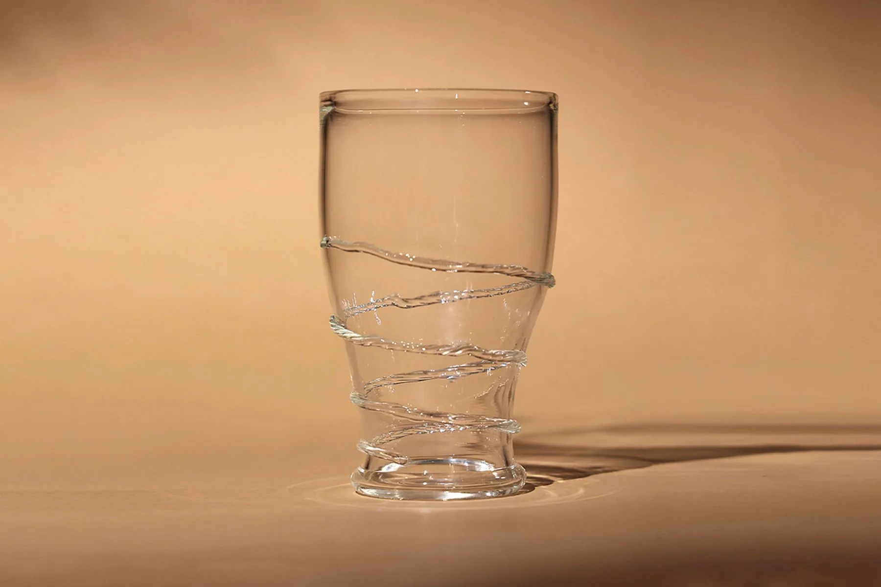 Safari Rope Drinking Glass - White | Sokka Tableware | The House of Things