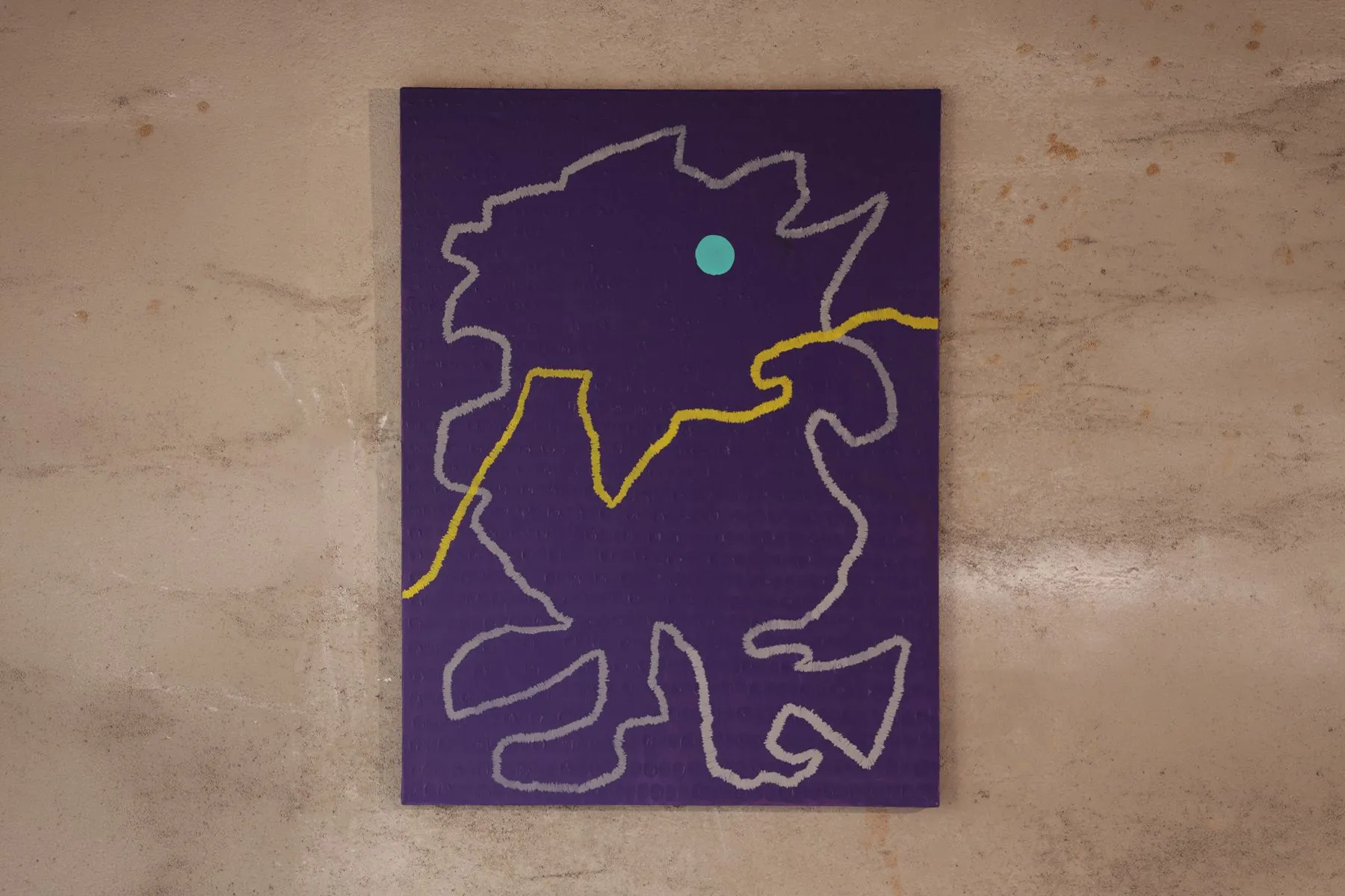 Singular Axis Wall Art - Navy | By Punit | The House of Things