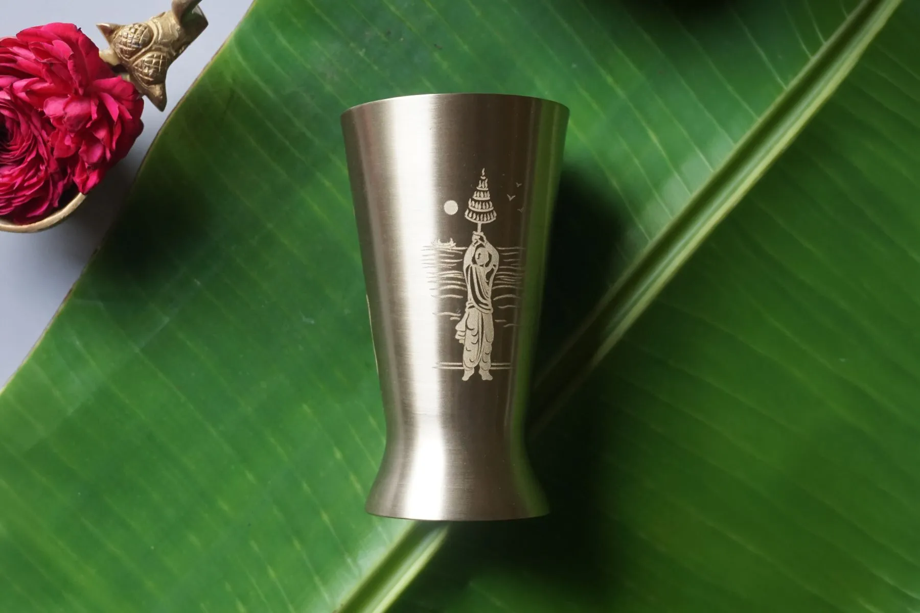 Banaras Kansa Lassi Glass | Kaunteya | The House of Things