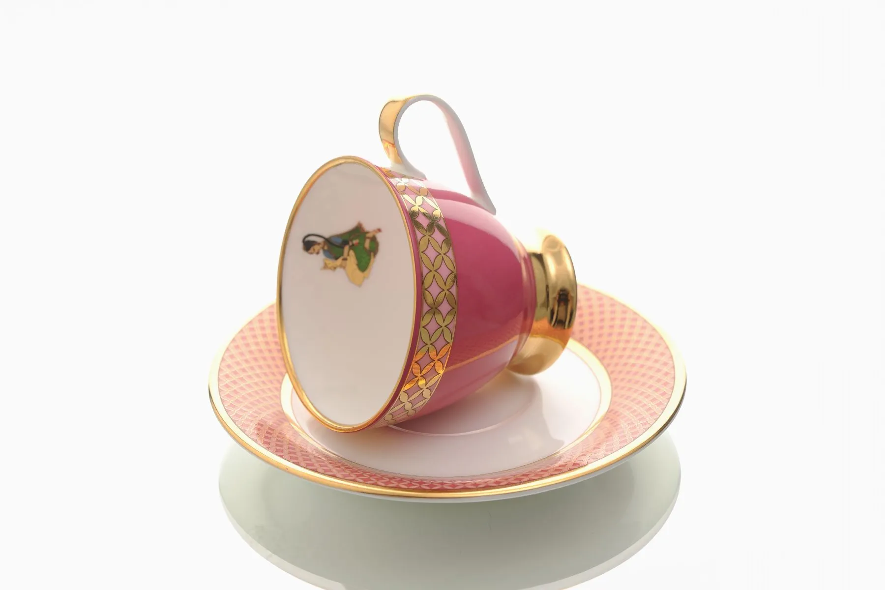 Shakti Tea Cup & Saucer - Set of 2 | Kaunteya | The House of Things