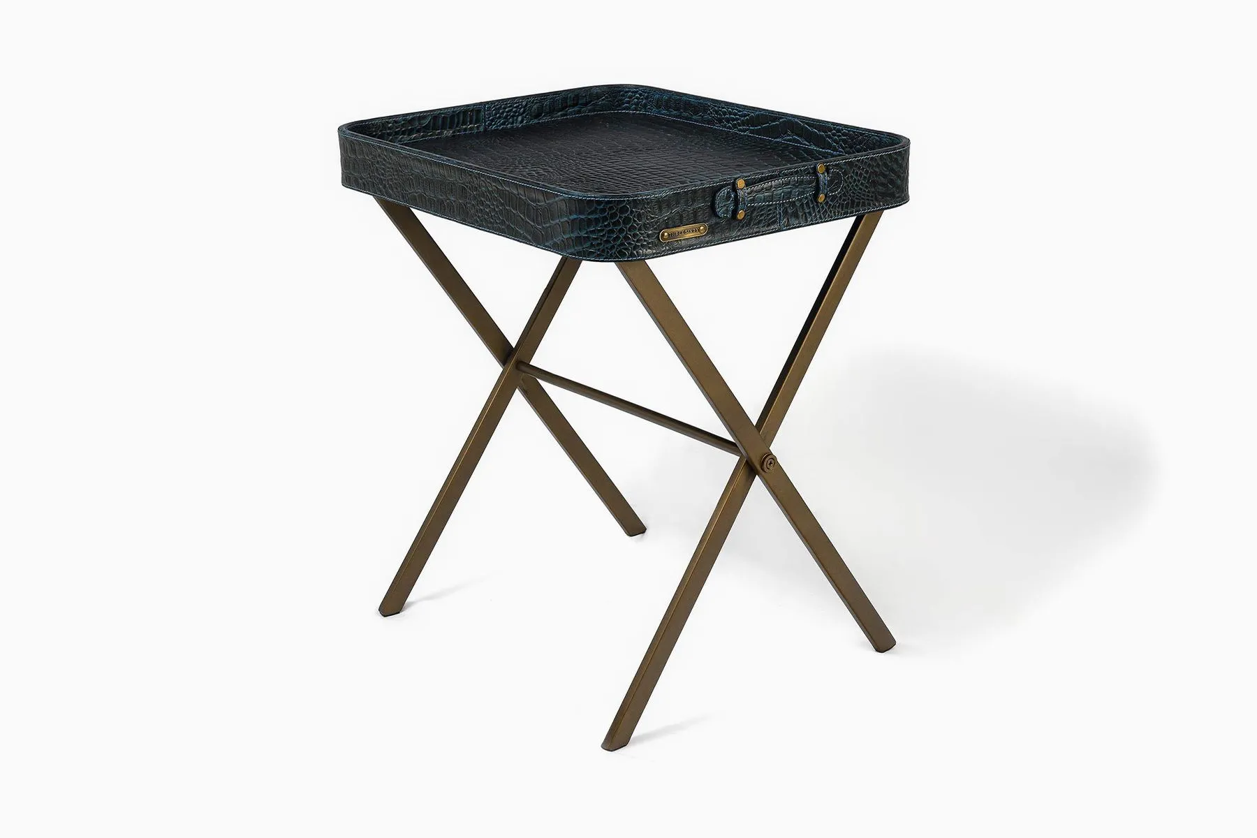 Tray on Stand Croco | Three Sixty | The House Of Things