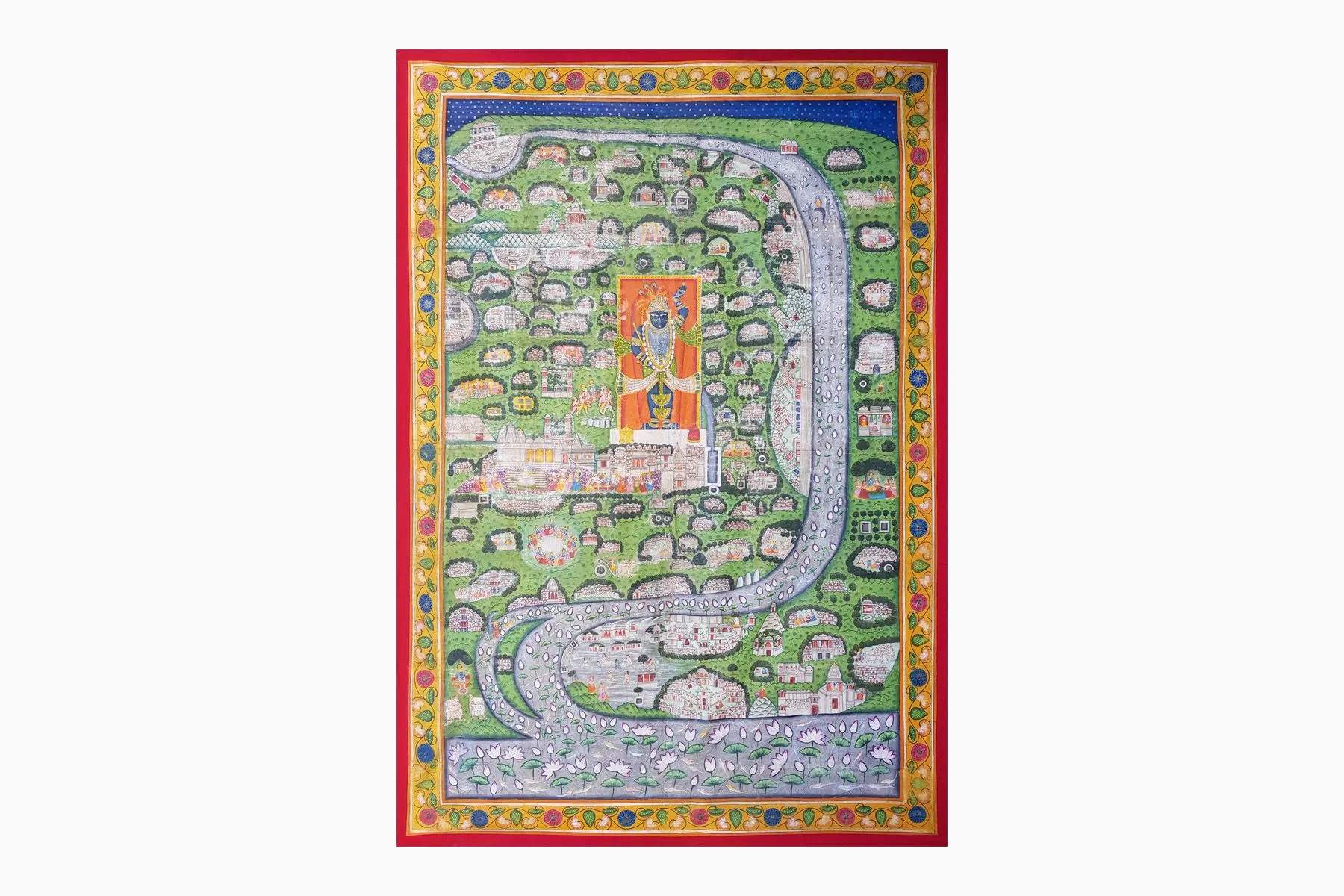 Vraj Parikrama Pichwai Painting| Rare | The House of Things