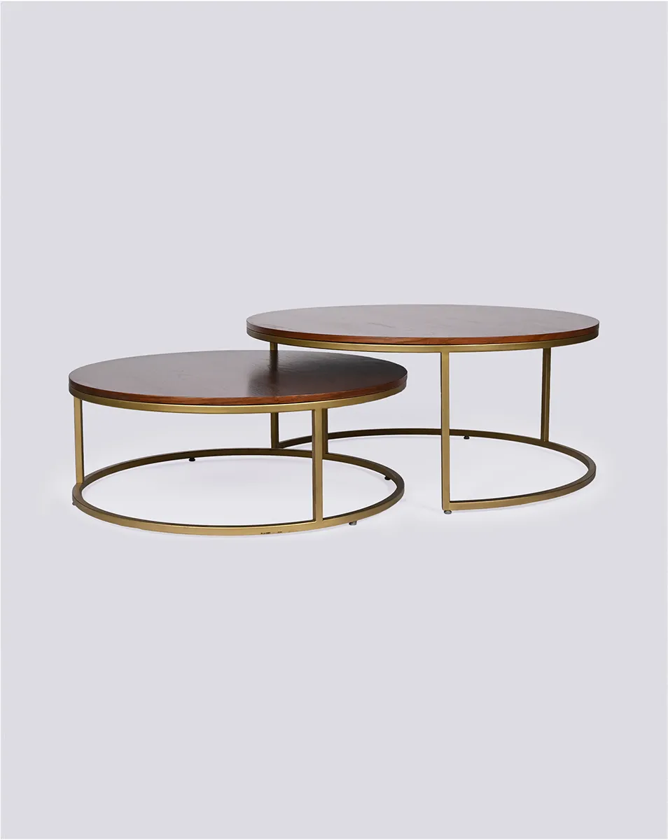 Brook Round Nesting Tables - Set of 2