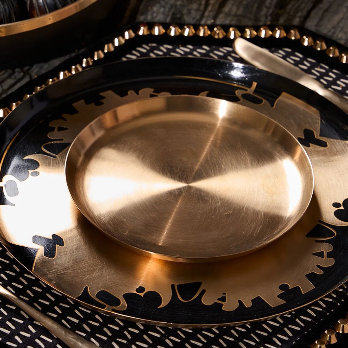 Kansa Harappan Dinner Plate I